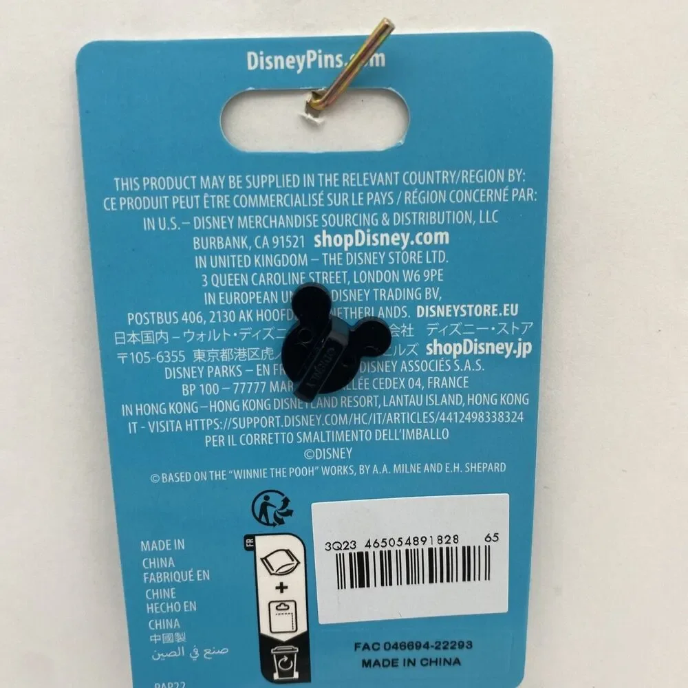 Disney Parks Pin Figaro Cat with Fish Food-D's Limited Edition 3D Pinocchiobr